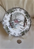 Bread and Butter Plate Sugar Maples The Friendly Village Johnson Brothers England 1950s