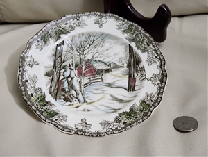 Johnson Brothers The Friendly Village Sugar Maples ironstone bread and butter plate made in England