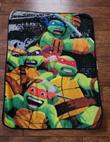 TMNT Nickelodeon polyester blanket 2014