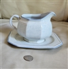 Blue Avante Mikasa porcelain gravy boat Japan