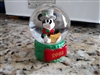 Vintage Mickey Mouse miniature snow globe Disney characters 2005 home decor.