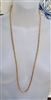 Signed Monet vintage goldtone jewelry necklace with double twisted rope multi strand chain and original hang tag