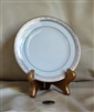 Noritake Crestwood Platinum Bread Plate Vintage Porcelain 2000