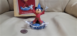 Keepsake Sorcerers Apprentice ornament 2004 Disney composite plastic