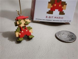 Nintendo 2020 Christmas ornament 8  Bit Mario collectible ornament Christmas tree decor