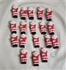 Santas Klaus 18 figures for  string light tops replacement Christmas home decor