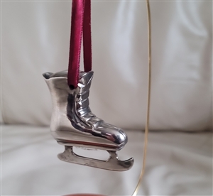 Restoration Hardware metal skates ornament
