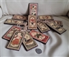 Complete collection of 12 Disney 12 Days of Christmas wooden decoupage stamp ornaments
