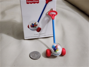 Corn Popper toy Christmas  tree ornament 2012 Hallmark Keepsake by Rodney Gentry