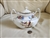 Phoenix China porcelain sugar bowl Checho Slovakia elegant table setting accessories