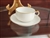 Vintage porcelain Haviland Limoges teacup and saucer porcelain set