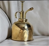 Vintage brass atomizer spray bottle for home or garden use and also decorative display