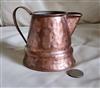 Collectible Gregorian copper small teapot vase home decor