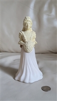 Vintage 1979 Avon Bridal Moments cologne bottle shaped like a wedding gown