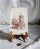 Dunlop photography Chillicote MO couple sepia vintage photography collectible