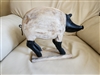 Hod wild pig wooden and metal sculpture India