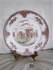 Collectible Old Castle dinner plate vintage table setting
