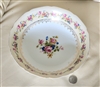 Goldcastle porcelain Japan round serving bowl in Hostess floral design, collectible porcelain