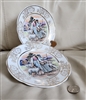 Elegant porcelain plates REAL S Paulo pasture