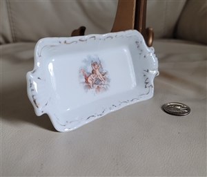 Antique Victoria Austria porcelain Angels plate