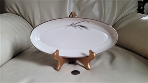Harvest Time by Society porcelain relish plate vintage kitchen accessories