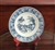 Vontage dinner plate in Shakespeare Country Blue (Leaves) by Homer Laughlin