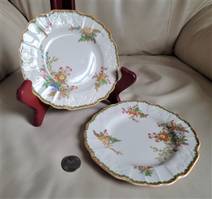 Myott Devon desert porcelain plates England