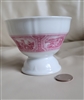 Rüdesheimer Heinrich V&B German porcelain drinking goblet, 3-1/4" tall.