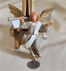 Angel Ornaments Fontanini Depose Italy 2001 spiritual elegant andgel dsiplay