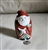 Salamander ceramic 87 Santa bell ornament elegant home decor and Christmas gifts
