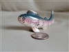 vintage japanese porcelain salmon or trout fish salt and pepper shaker