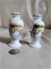 Porcelain shaker made in Japan Swan decor