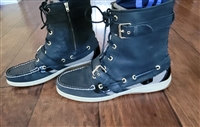 sperry top-sider women's size 11 boots black leather 2011