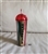 Starbucks Holiday 2024 metallic striped tumbler with red glitter dome lid and striped straw