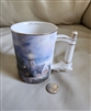 Thomas Kinkade's Seaside Inspiration porcelain mug elegant design and decor home kitchen accessories