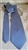 Handmade Giorgio Armani multicolor silk tie Italy men vintage fashion blue striped design
