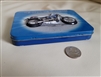 Vintage Harley tin lidded storage box Springer Softail