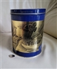 Limited edition 1992 Uncle Ben's Rice Olympic Winter Games blue and gold empty cylinder tin