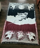 Coca Cola Polar Bear Tapestry Blanket 1990s Reversible Throw