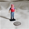 Coastguard 2.5" plastic figure toy home decorative display and gift idea.