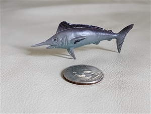 Marlin fish small decorative display toy gift idea pretend play