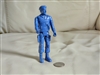 Blue Police officer articulated 5" toy home decor and gift idea.