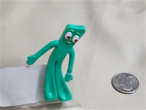 Excellent collectible toys Gumby flexible possible rubber toy by Gumbitties