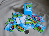 Playmobil collectible kids Memory pictures game with 20 colorful cards