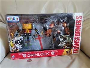 Transformers Grimlock Duo Evolution 2 pack Toys R Us exclusive