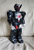 2017 interactive walking talking robot toy black