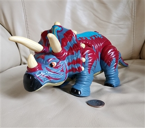 Fisher Price 2006 animated triceratops dinosaur