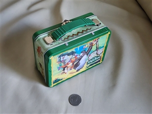 Jungle Book Walt Disney small metal lunchbox toy collectible display mini storage box