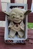 preowned 2010 Star Wars talking Yoda plush Underground Toys animated toy