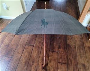 Ralph Lauren large Polo Logo Unisex vintage umbrella unisex rainy days accessory